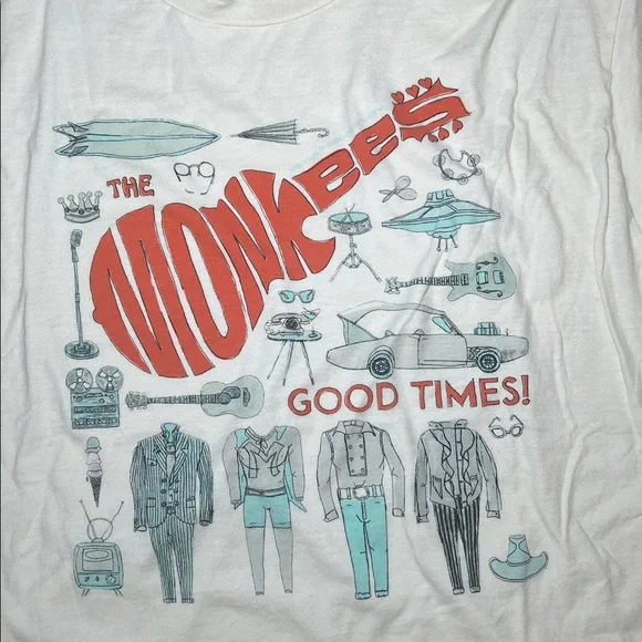 The Monkees Men’s XL Concert T-Shirt - Good Times - Picture 2 of 4